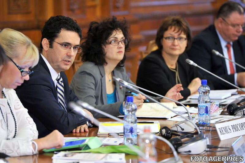 Remus Pricopie la dezbaterea CNA, Foto: Agerpres