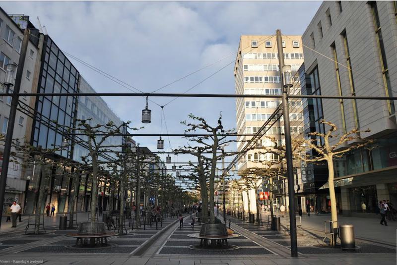 Bulevardul Zeil, Frankfurt - zona pietonala, Foto: Google Maps