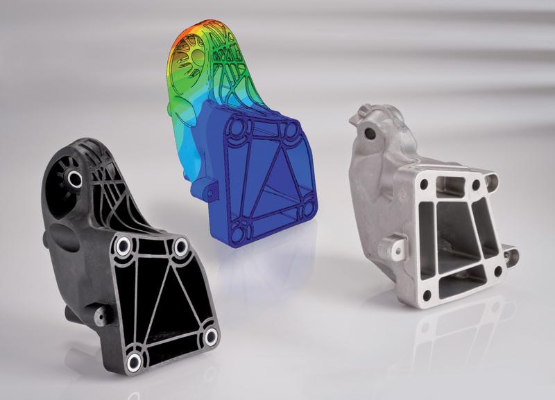 Suport motor BASF din plastic pentru Mercedes-Benz Clasa GL, Foto: BASF