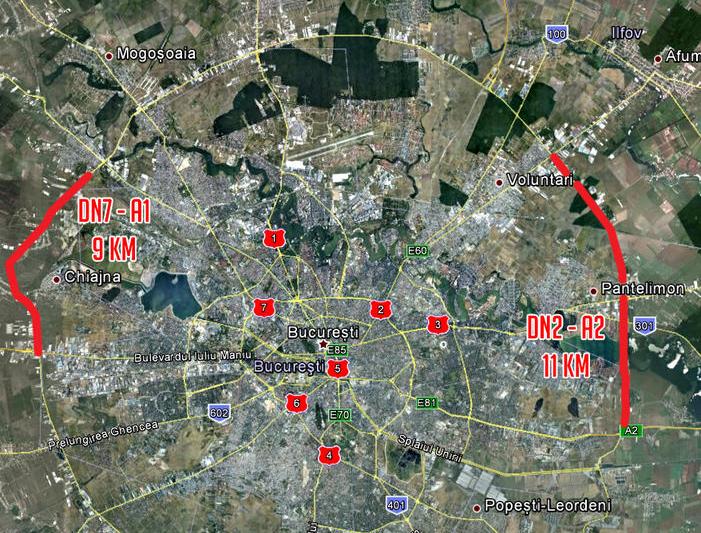 Modernizarea Centurii de Nord a Capitalei in capetele spre A1si A2, Foto: Hotnews