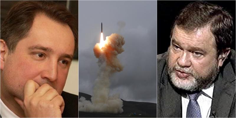 Rogozin, un interceptor SM-3 si Malghinov, Foto: Colaj foto