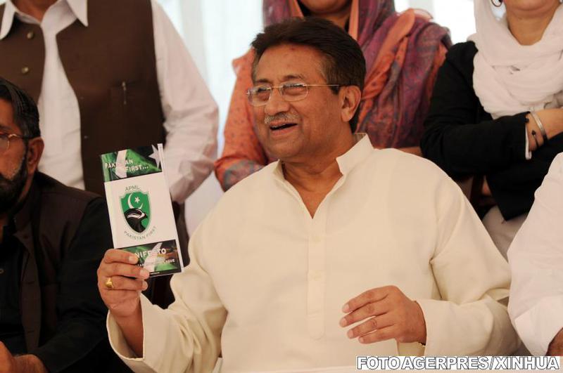 Pervez Musharraf, Foto: Agerpres/Xinhua