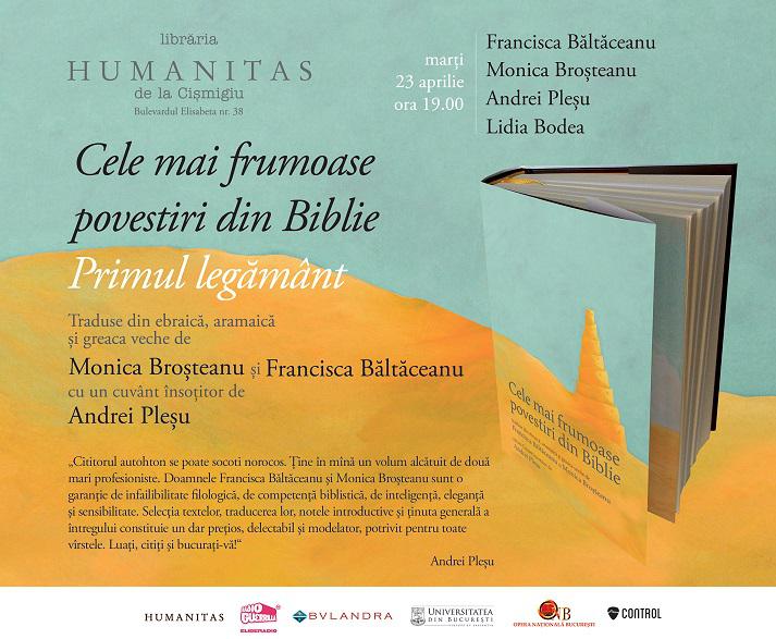 Cele mai frumoase povestiri din Biblie. Primul legământ, Foto: Humanitas