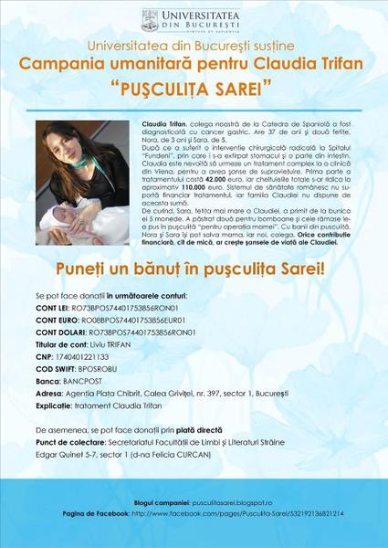 Pusculita Sarei, Foto: Arhiva personala