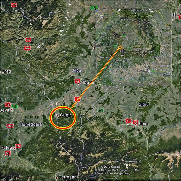 Harta Cugir, Foto: Google Maps