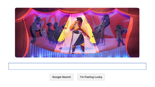 Logo Google pentru Ella Fitzgerald, Foto: Hotnews