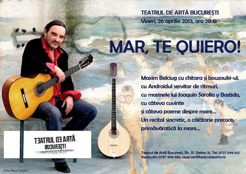 Maxim Belciug, Foto: Afis concert