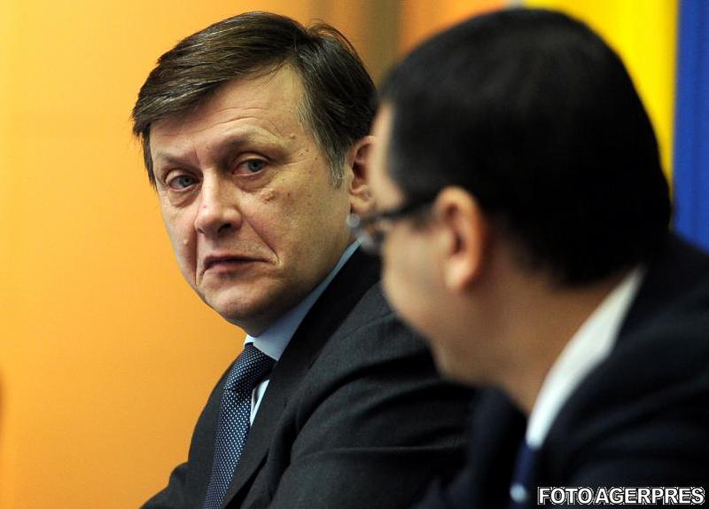 Victor Ponta si Crin Antonescu, Foto: Agerpres