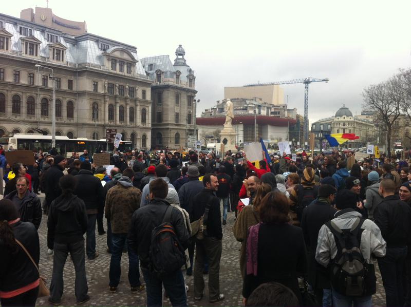 Protest gaze sist_Bucuresti_2, Foto: Hotnews