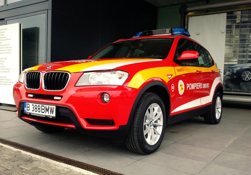 BMW X3 SMURD, Foto: Automobile Bavaria