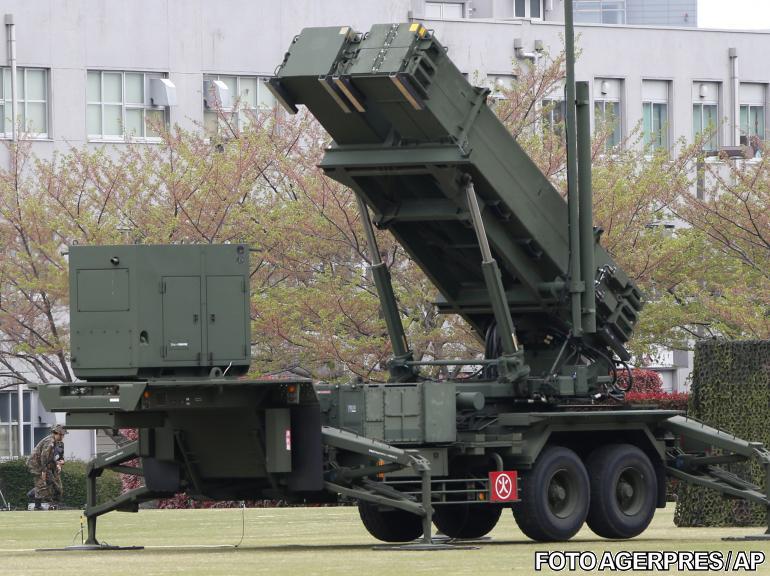 Interceptor terestru langa Ministerul Apararii din Tokyo, Foto: Agerpres