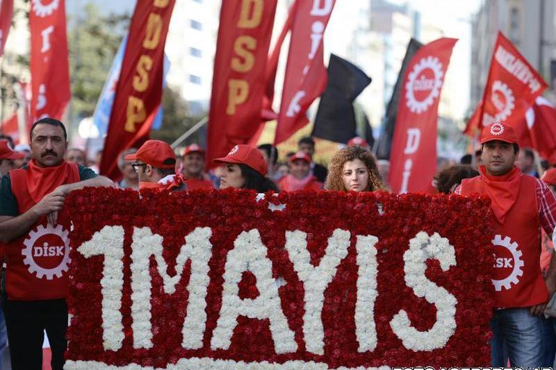 Manifestatii violente la Istanbul, de 1 mai, Foto: Agerpres/AP