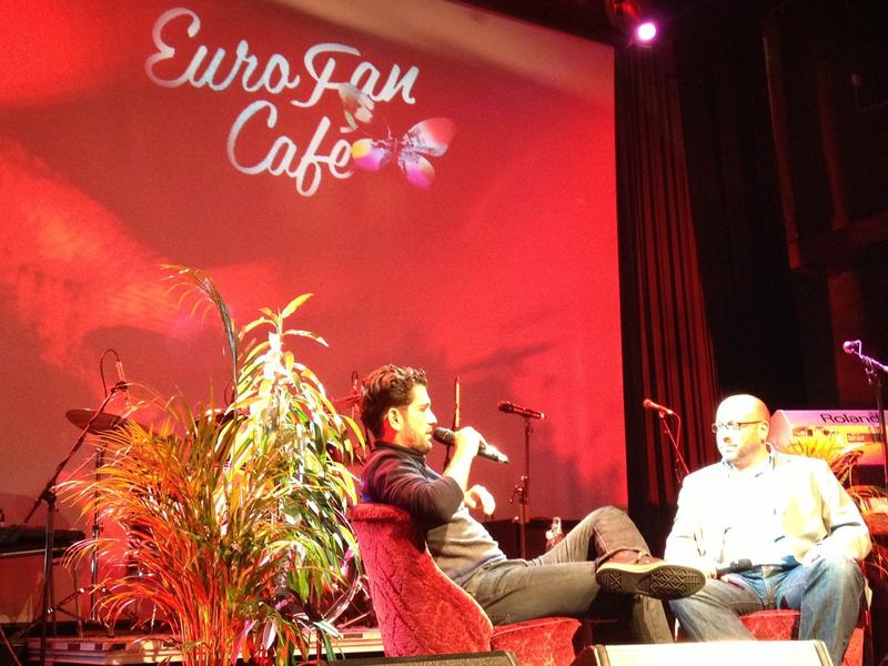 Cezar la EuroFan Cafe , Foto: TVR