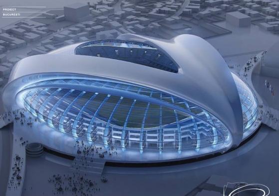 Proiectul viitorului stadion Ion Oblemenco, Foto: Proiect Bucuresti