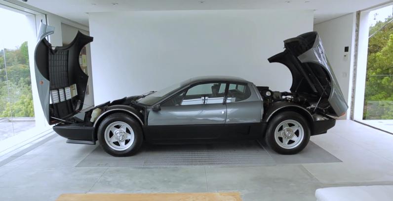 Ferrari 512 BBi, Foto: Captura YouTube