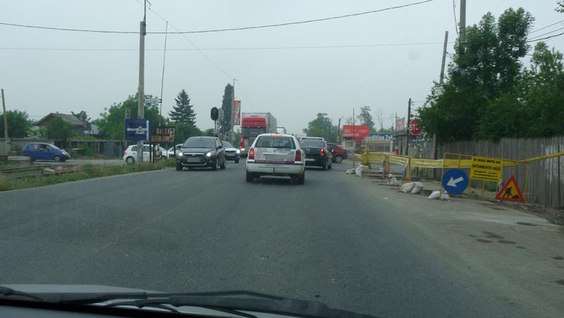 Centura de Sud a Capitalei - intersectia de la Domnesti, Foto: Hotnews