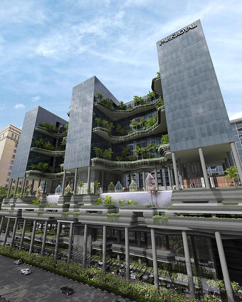 Fatada hotelului Park Royal Singapore, Foto: Hotnews