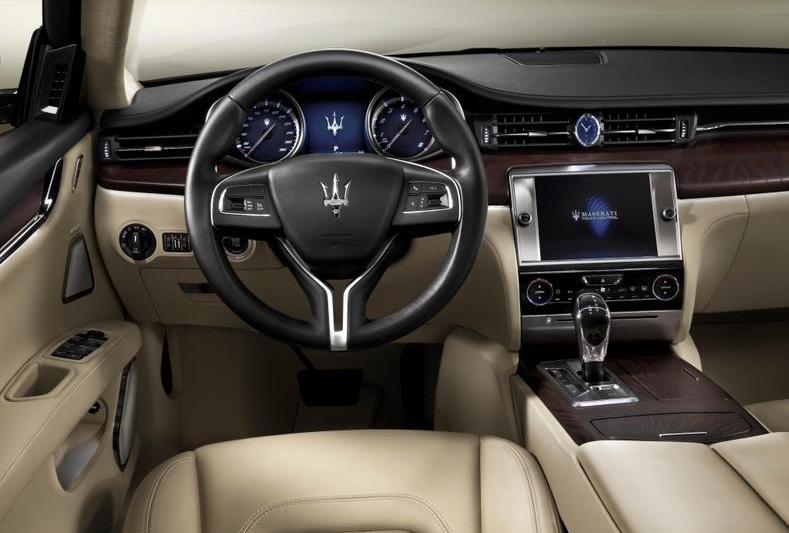 Interior Maserati Quattroporte 2013, Foto: Maserati