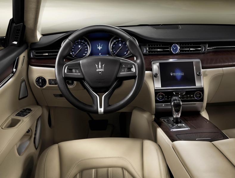 Interior Maserati Quattroporte 2013, Foto: Maserati
