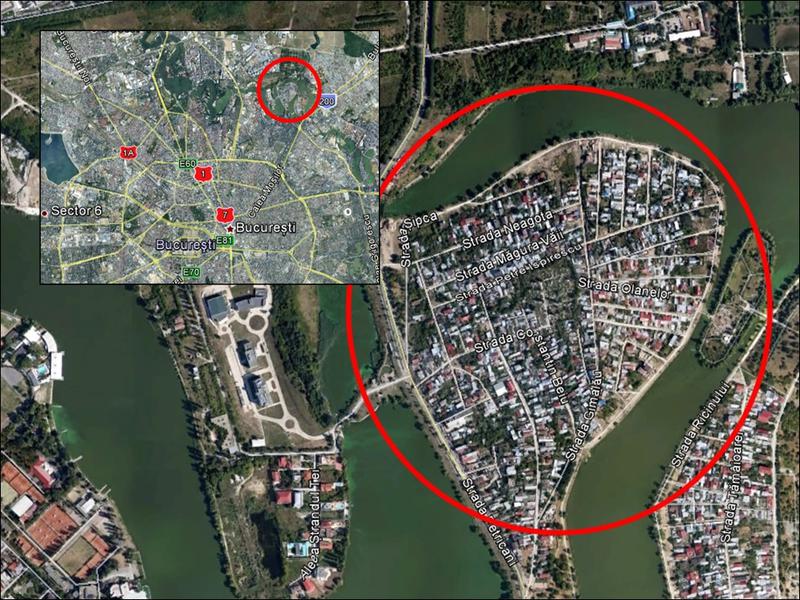 Cartierul Steaua Rosie-Petricani, Foto: Google Earth