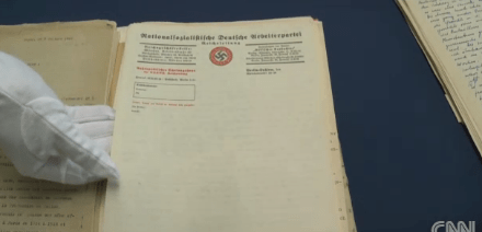 Jurnalul lui Alfred Rosenberg, Foto: Captura CNN