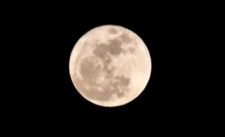 SuperLuna in acest weekend, Foto: Captura video