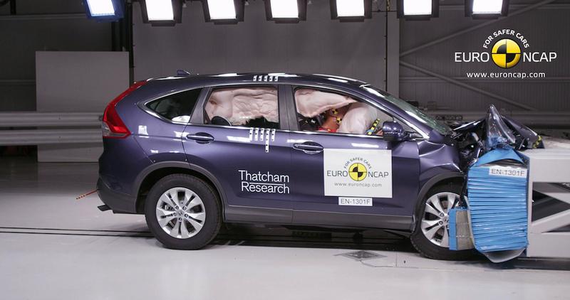 Honda CR-V la Euro NCAP, Foto: Honda