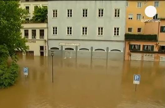 Inundatii in centrul Europei, Foto: Captura Youtube.com