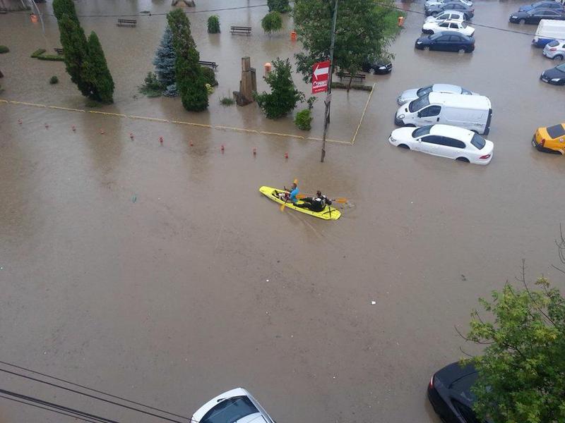 Inundatii in Tulcea, Foto: Facebook/ Mihai Tanase