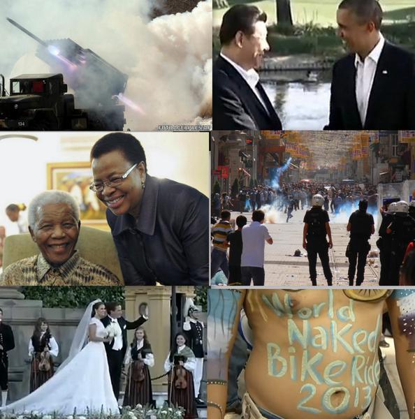 Revista presei internationale, Foto: Colaj / Sursa foto: Agerpres