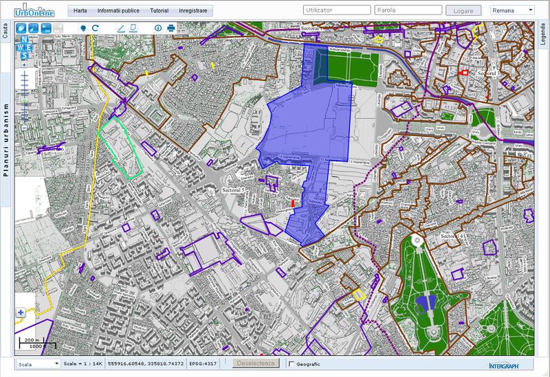 Harta interactiva Primaria Capitalei, Foto: Hotnews
