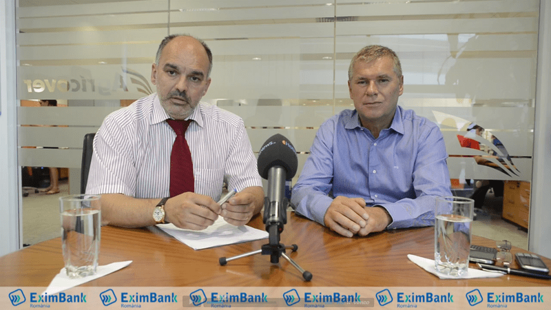 Robert Arsene, directorul general al grupului Agricover, si Robert Rekkers, directorul general al Agricover Credit IFN, Foto: Hotnews