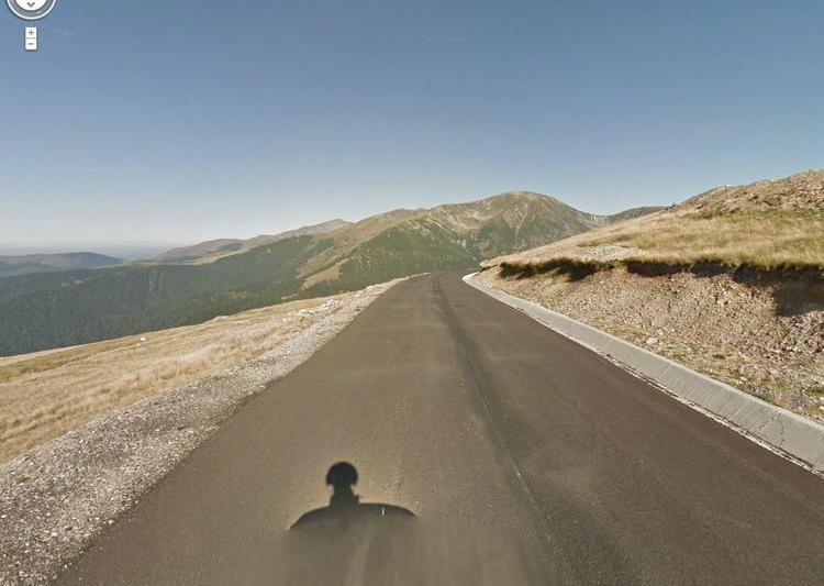 Peisaj de pe Transalpina, Foto: Captura Google Street View