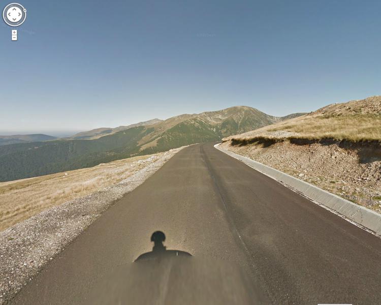 Peisaj de pe Transalpina, Foto: Captura Google Street View