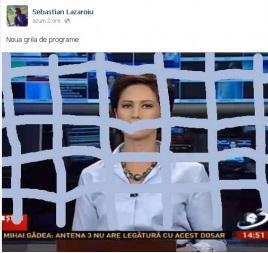 Imaginea trucata cu Mihaela Barzila, Foto: Captura Antena 3