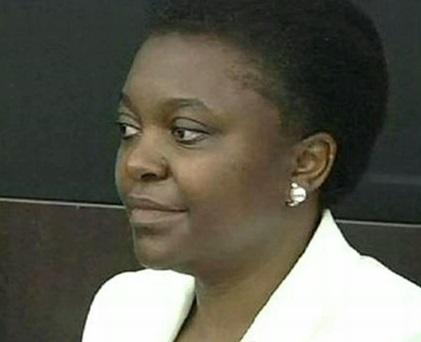 Cecile Kyenge, ministrul italian al Imigratiei, Foto: Captura Youtube.com