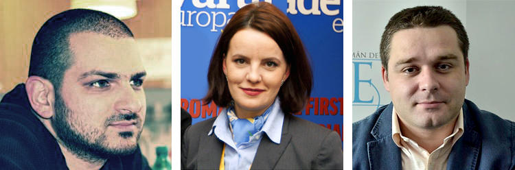 Alexandru F. Ghita, Bianca Toma si Ciprian Ciucu, Foto: Hotnews