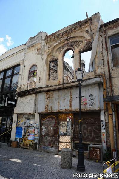 Cladirea afectata, Foto: AGERPRES