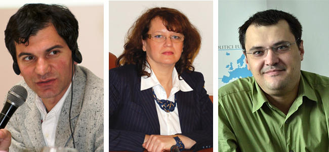 Lucian Luca, Daniela Giurca, Cristian Ghinea, Foto: Hotnews