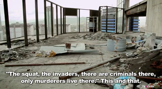 Turnul lui David, Foto: Captura Vocativ.com