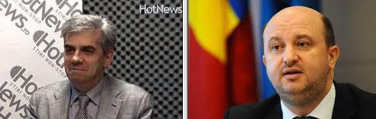 Ministrul Sanatatii, Eugen Nicolaescu si ministrul de Finante, Daniel Chitoiu, Foto: Hotnews