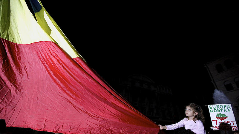 Proteste in Piata Universitatii, ziua 9, Foto: HotNews / Dan Popescu