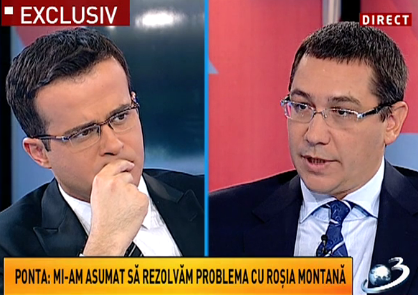 Victor Ponta, la Sinteza zilei, Foto: Captura Antena 3