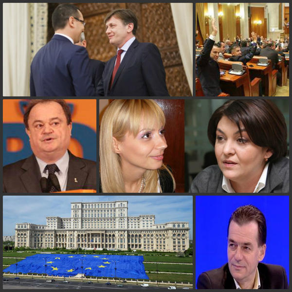 Politic show, Foto: Colaj foto