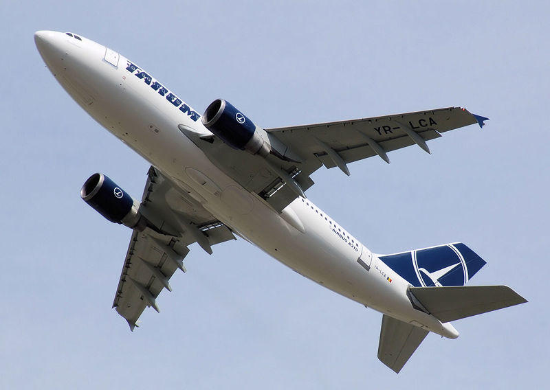Airbus A310 - avion retras din flota Tarom, Foto: Wikipedia
