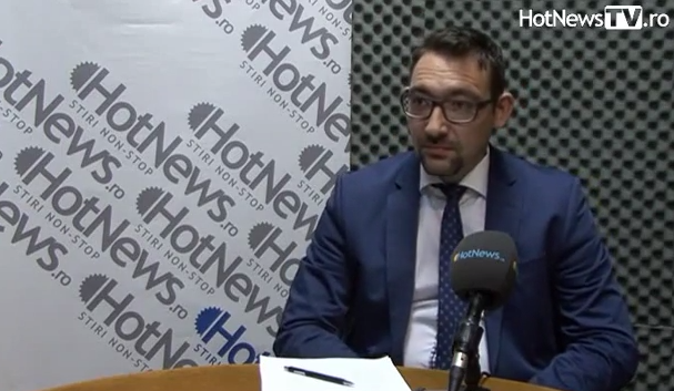 Alexandru Cristea in studioul HotNews.ro, Foto: Hotnews