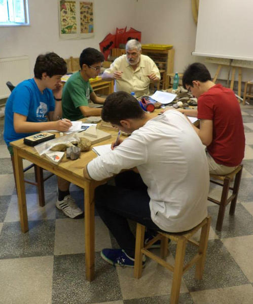 Elevii romani din lotul olimpic, Foto: Facebook/ IESO Romania