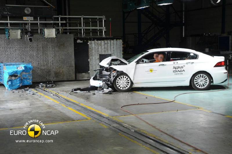 Qoros 3 la teste, Foto: Euro NCAP