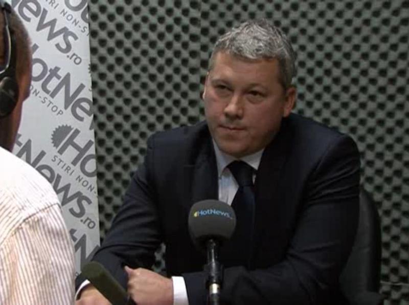 Catalin Predoiu in studioul HotNews.ro, Foto: Hotnews