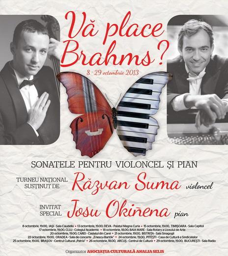 Turneul 'Va place... Brahms', Foto: Afis